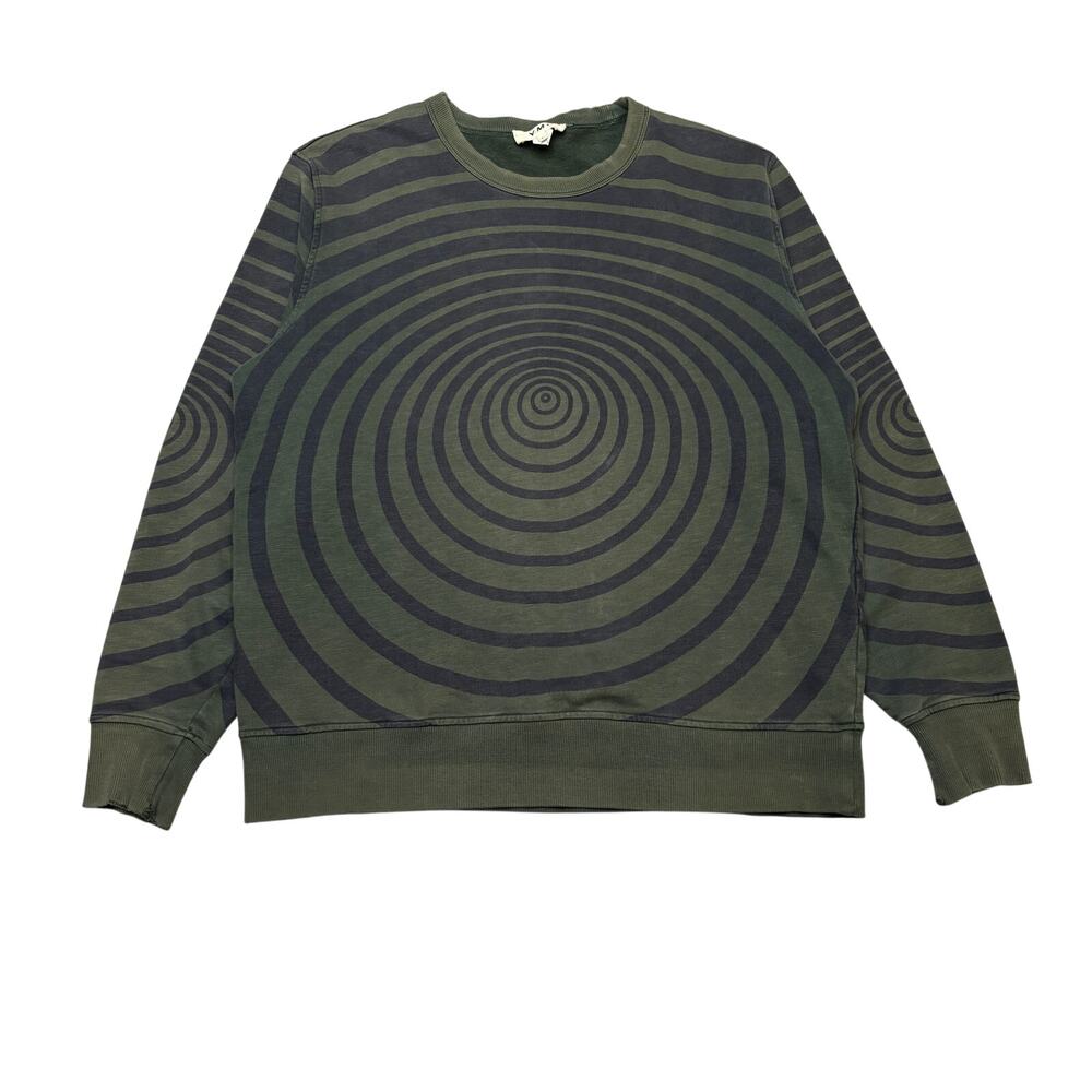 YMC You Must Create Matrix Spiral Sweatshirt Men's Large